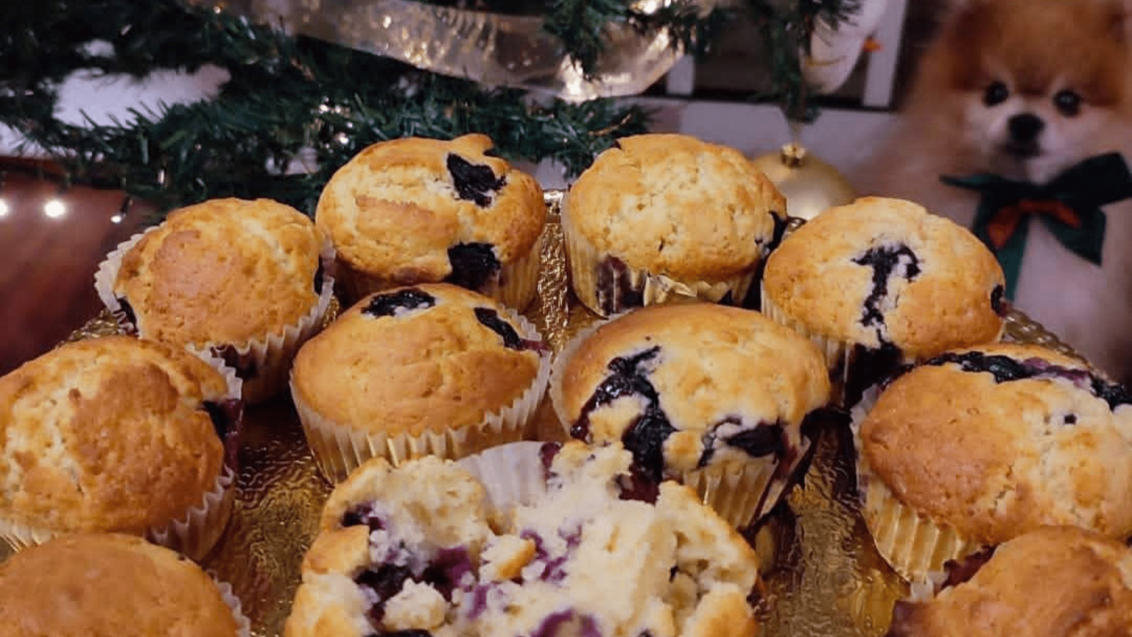 En este momento estás viendo Muffins de arándanos